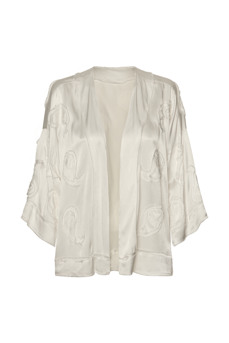 KIMONO CETIM APLICAÇÃO PASLEY OFF WHITE (8720248111331)