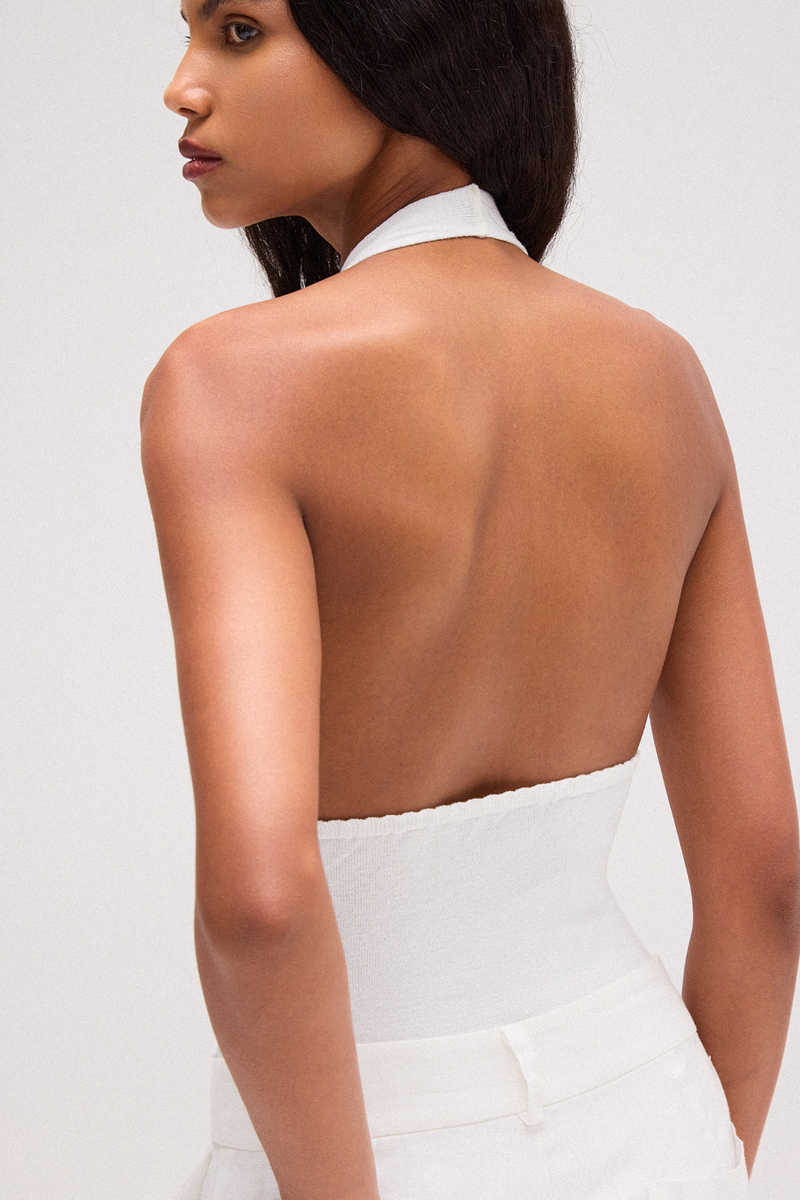 BODY FRENTE ÚNICA TRICOT OFF WHITE (8720247292131)