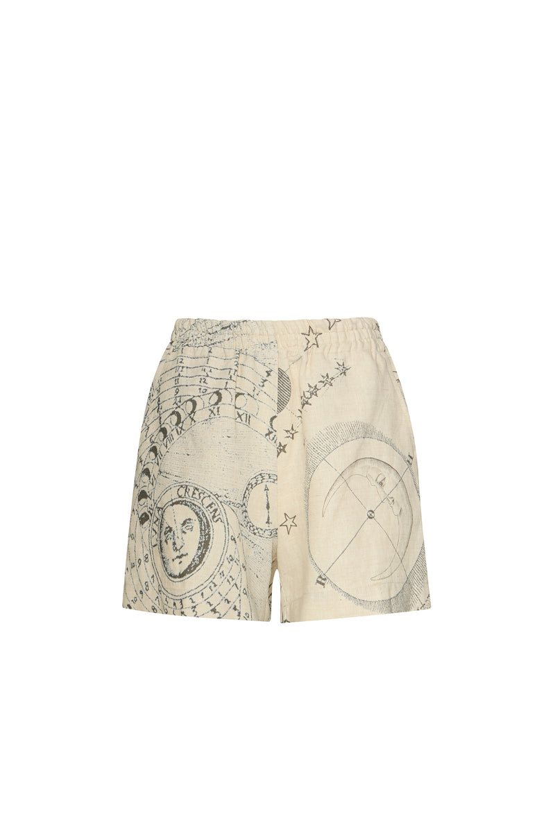 SHORTS LINHO CÓS ELÁSTICO MÍSTICA AZUL (8672252952803)