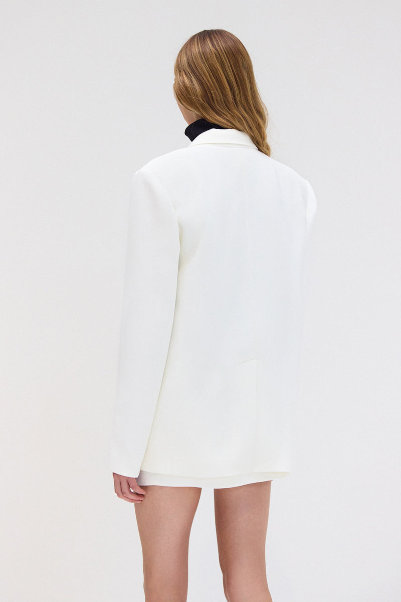 BLAZER ALFAIATARIA CREPE PATOU OFF WHITE (8699440169187)